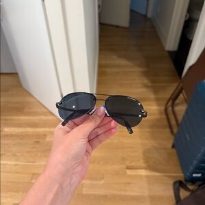Black Montblanc Aviators
